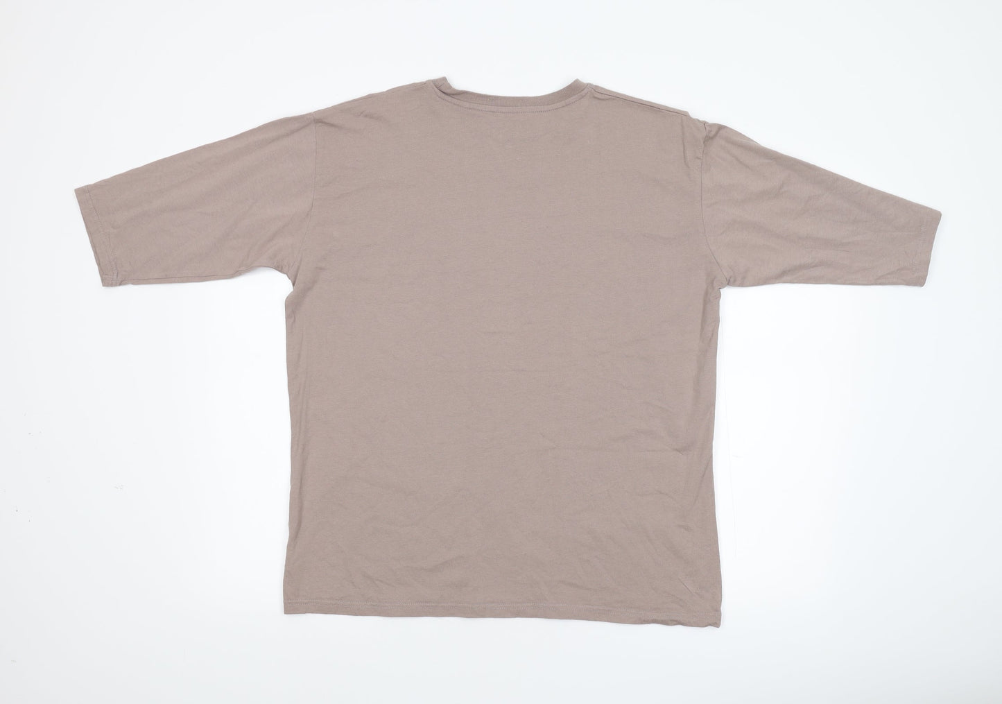 Mens UK Size 38 Boohoo Beige  T-Shirt