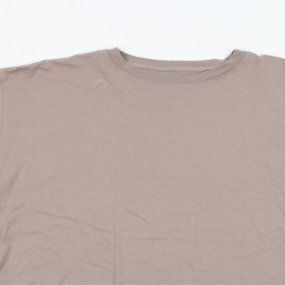 Mens UK Size 38 Boohoo Beige  T-Shirt