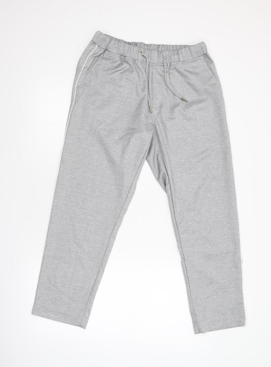Boohoo Man Mens Grey   Trousers  Size 32 L26 in