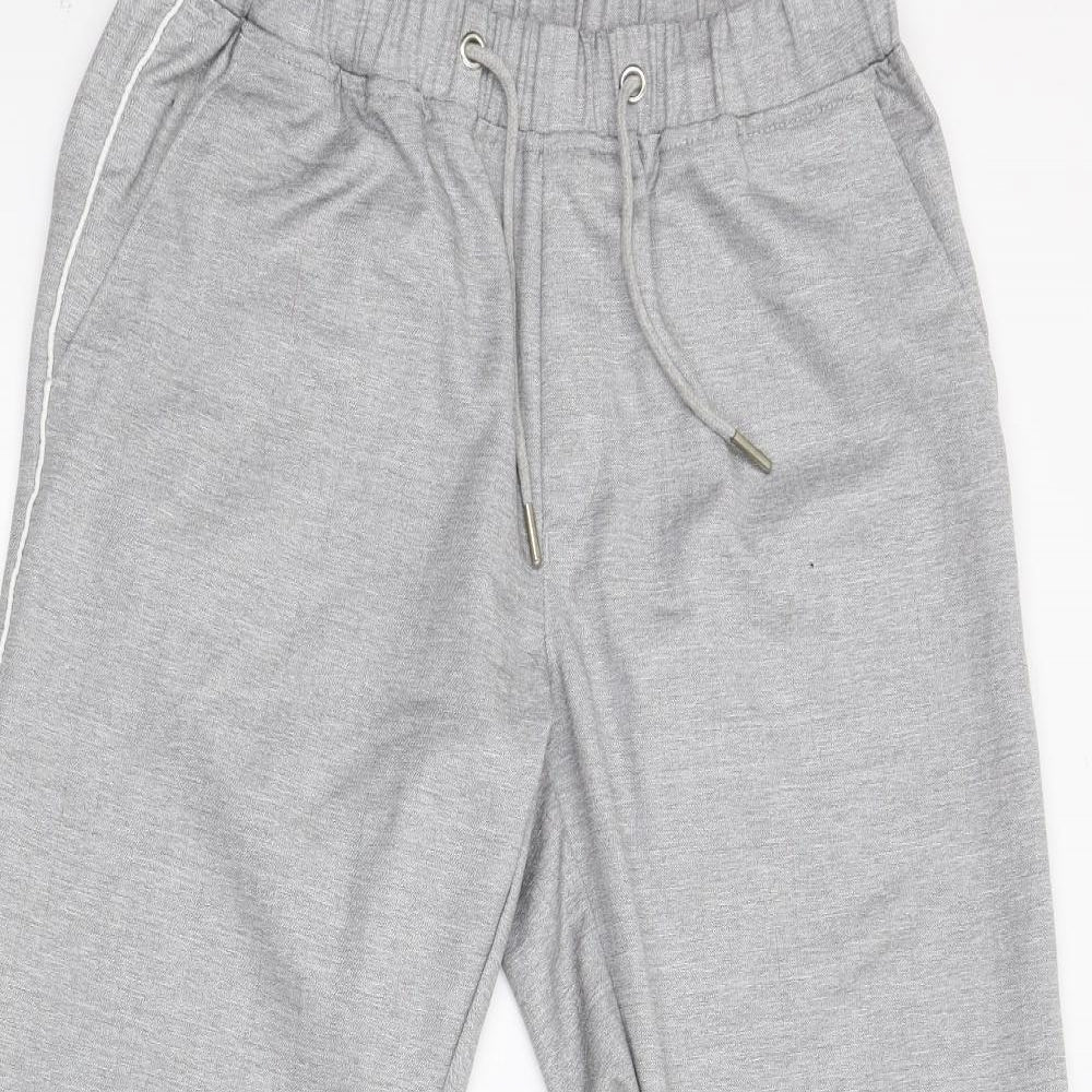 Boohoo Man Mens Grey   Trousers  Size 32 L26 in