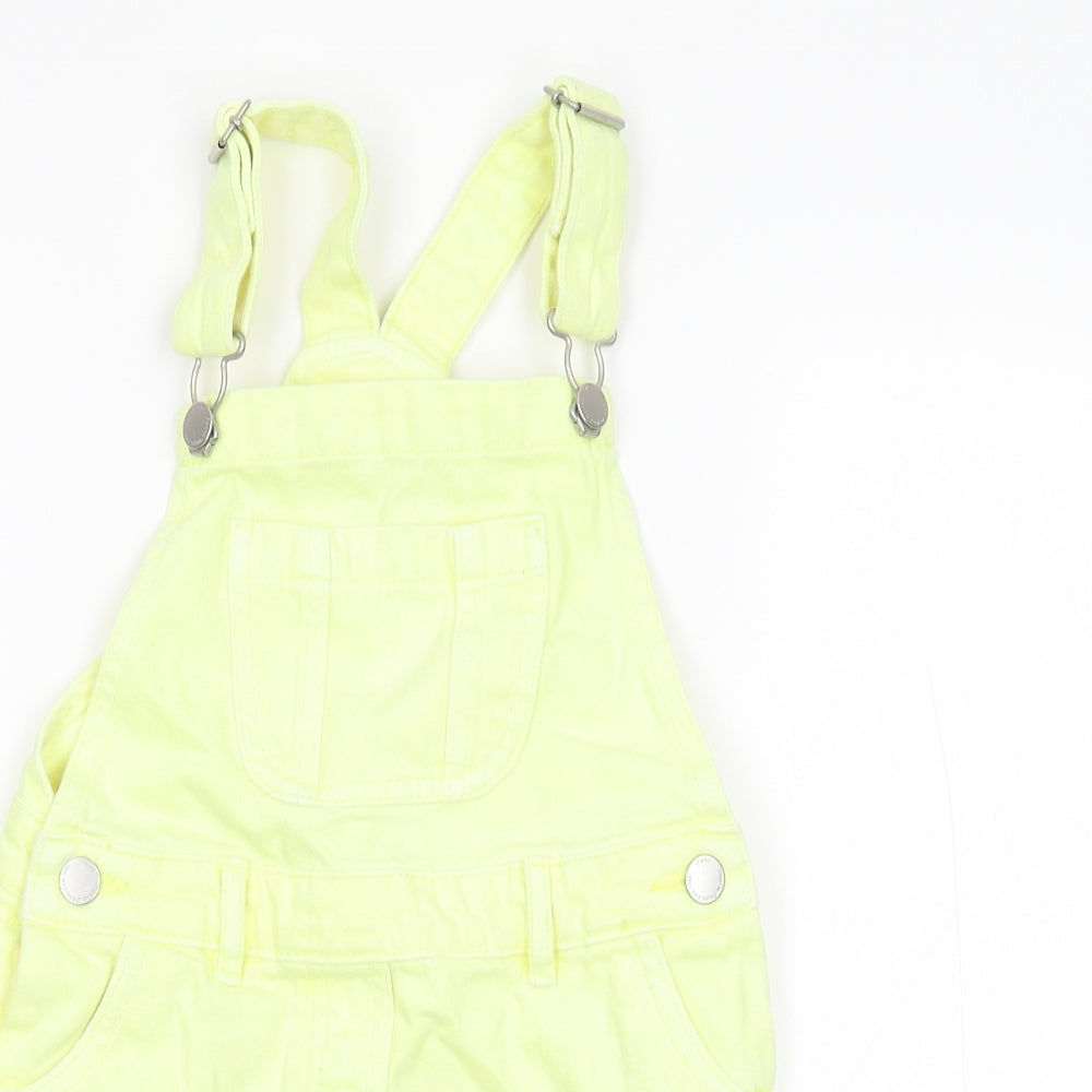 NEXT Girls Yellow   Dungaree One-Piece Size 5 Years