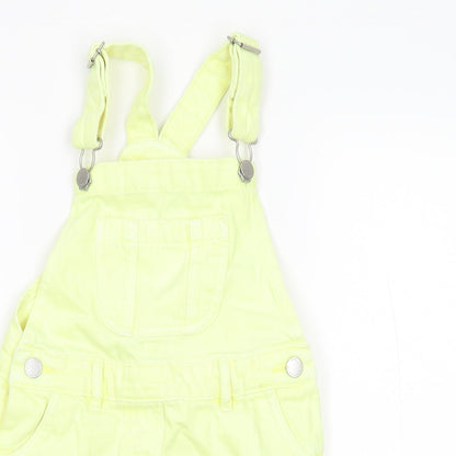 NEXT Girls Yellow   Dungaree One-Piece Size 5 Years