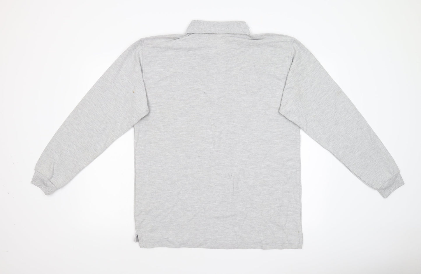 Uneck Mens Grey    Polo Size L