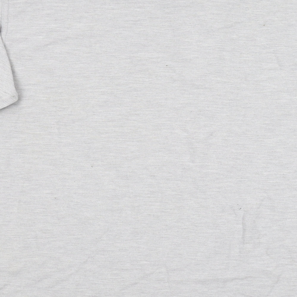 Uneck Mens Grey    Polo Size L