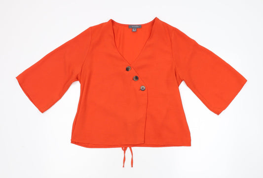 Primark Womens Orange   Basic Blouse Size 16