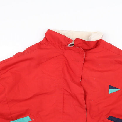 Womens UK Size 16 Spirit Red Jacket