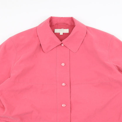 Womens UK Size 16 Marks and Spencer Pink Jacket