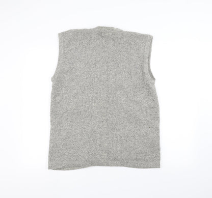 George Womens White  Knit Jacket Coatigan Size M