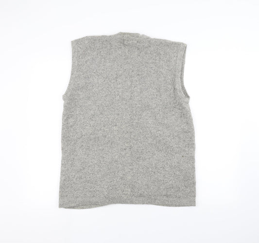 George Womens White  Knit Jacket Coatigan Size M