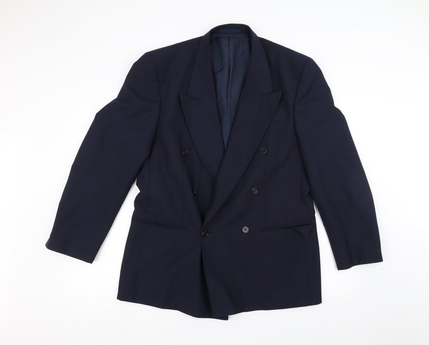 Mens UK Size 40 Burton Regular Blue Suit Jacket