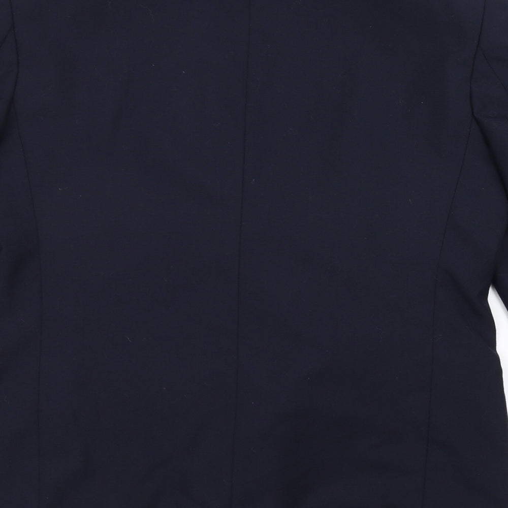 Mens UK Size 40 Burton Regular Blue Suit Jacket