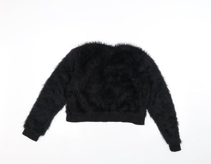 Select Girls Black   Pullover Jumper Size 14 Years