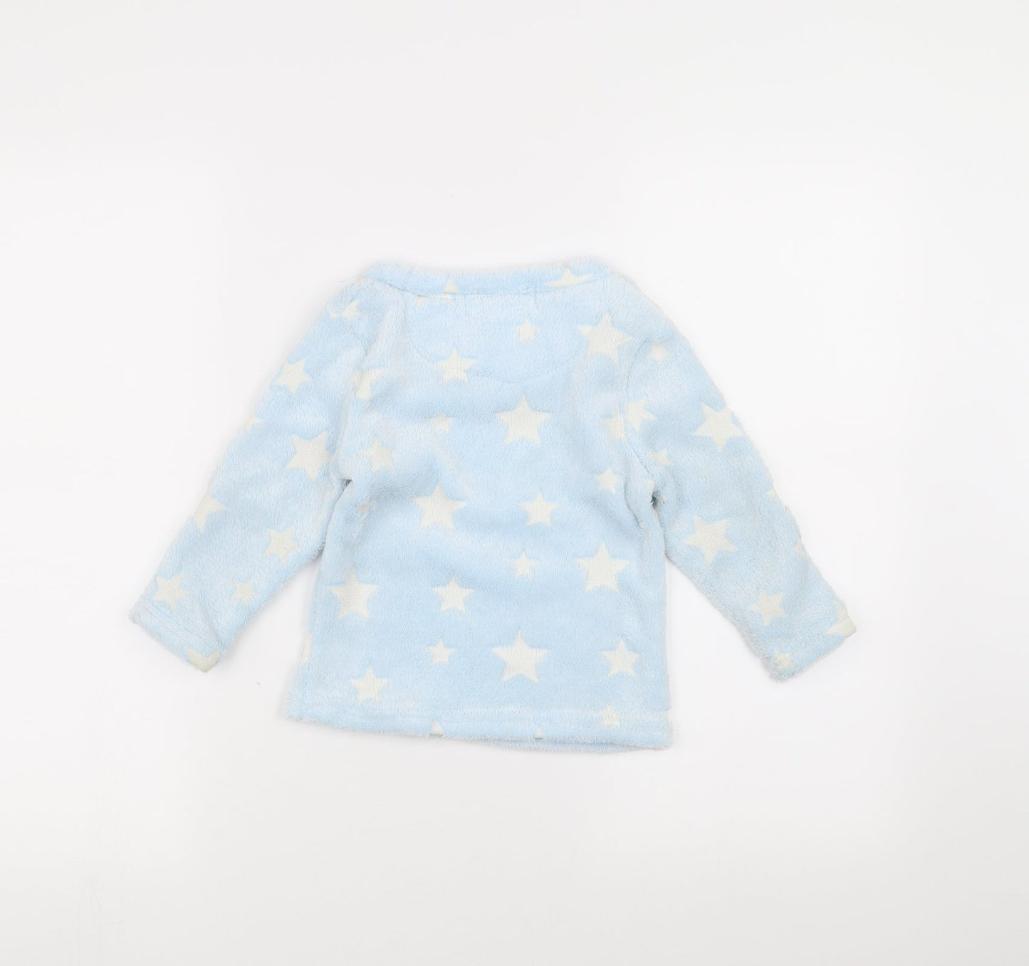 Glow in the dark Girls Blue   Pullover Jumper Size 2-3 Years  - glow in the dark