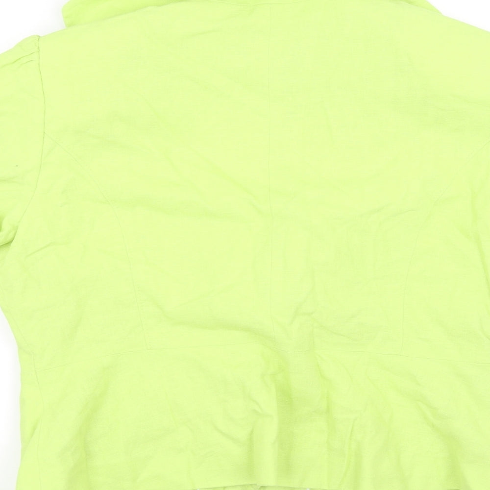 Womens UK Size 14 Marks and Spencer Green Jacket