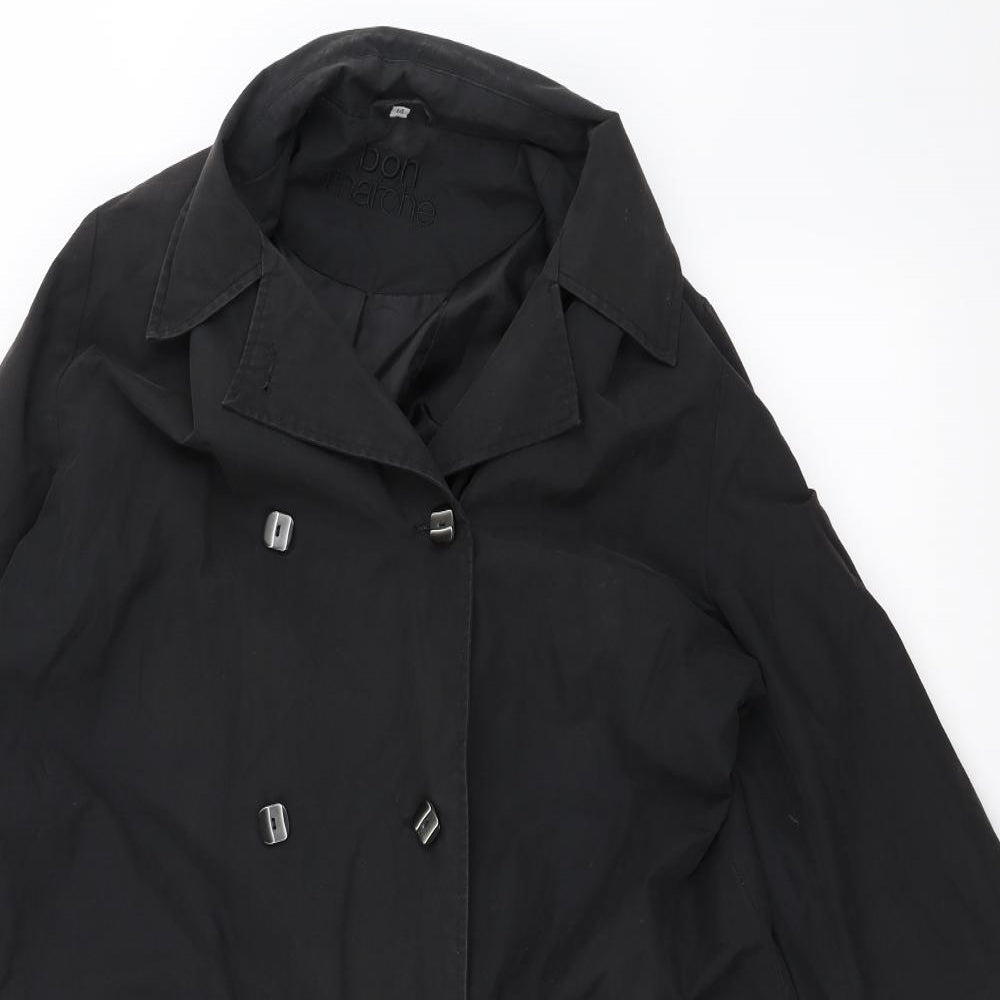 Womens UK Size 14 Bonmarché Black Jacket