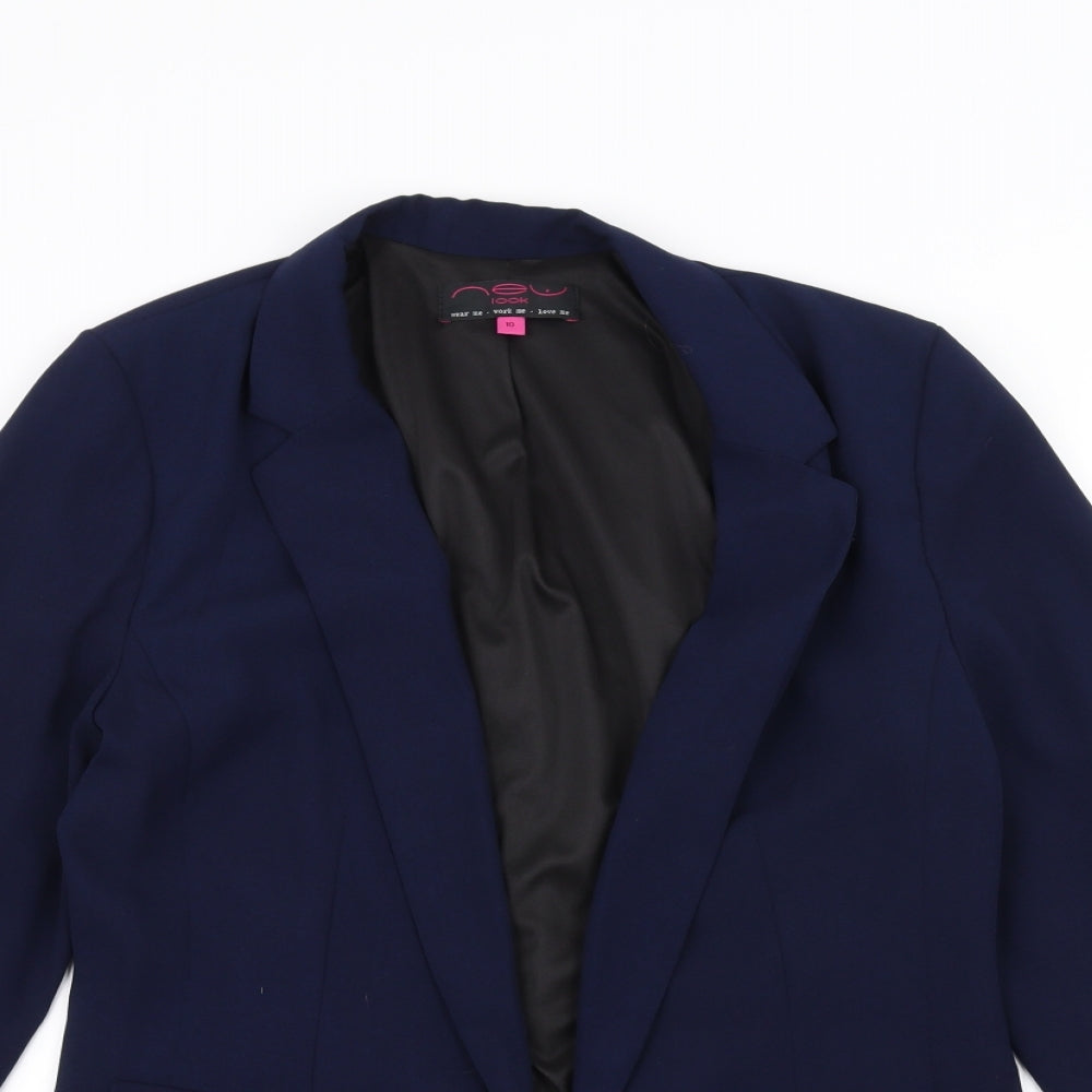 New Look Womens Blue   Jacket  Size 10