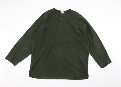 Avenue Mens Green   Pullover Jumper Size L