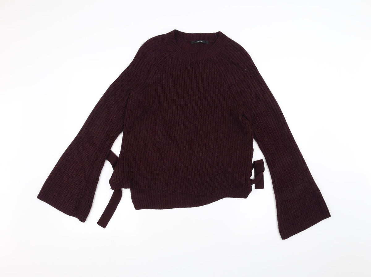 George Womens Purple  Knit Pullover Jumper Size 10