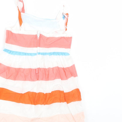 Mini Club Girls Multicoloured Striped  Tank Dress  Size 12-18 Months