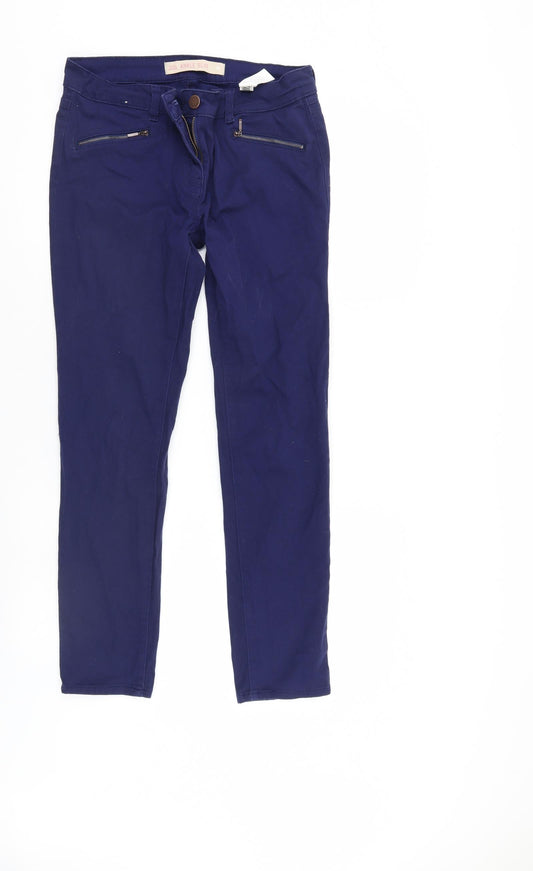 NEXT Womens Blue  Denim Tapered Jeans Size 10 L28 in