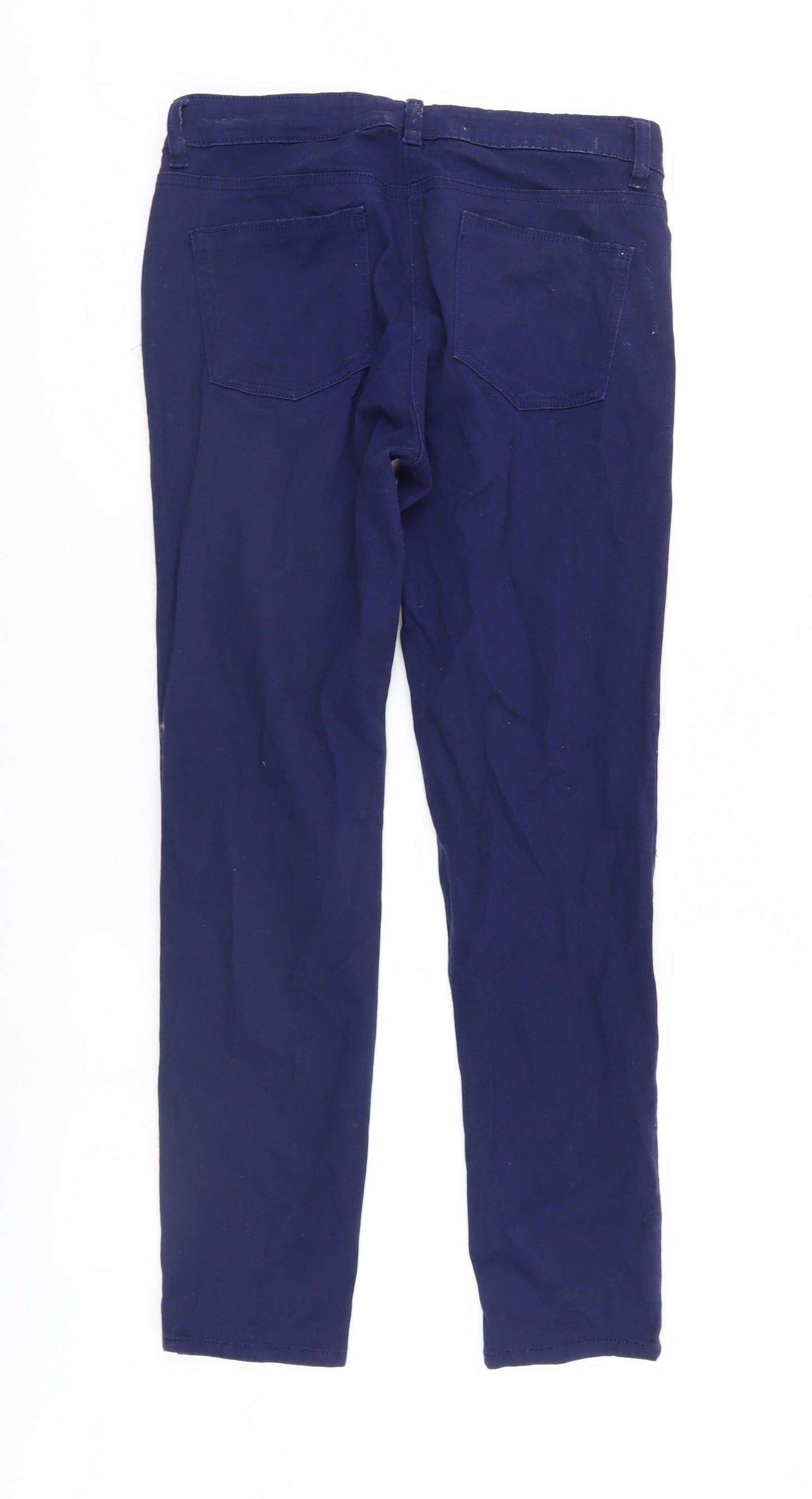 NEXT Womens Blue  Denim Tapered Jeans Size 10 L28 in