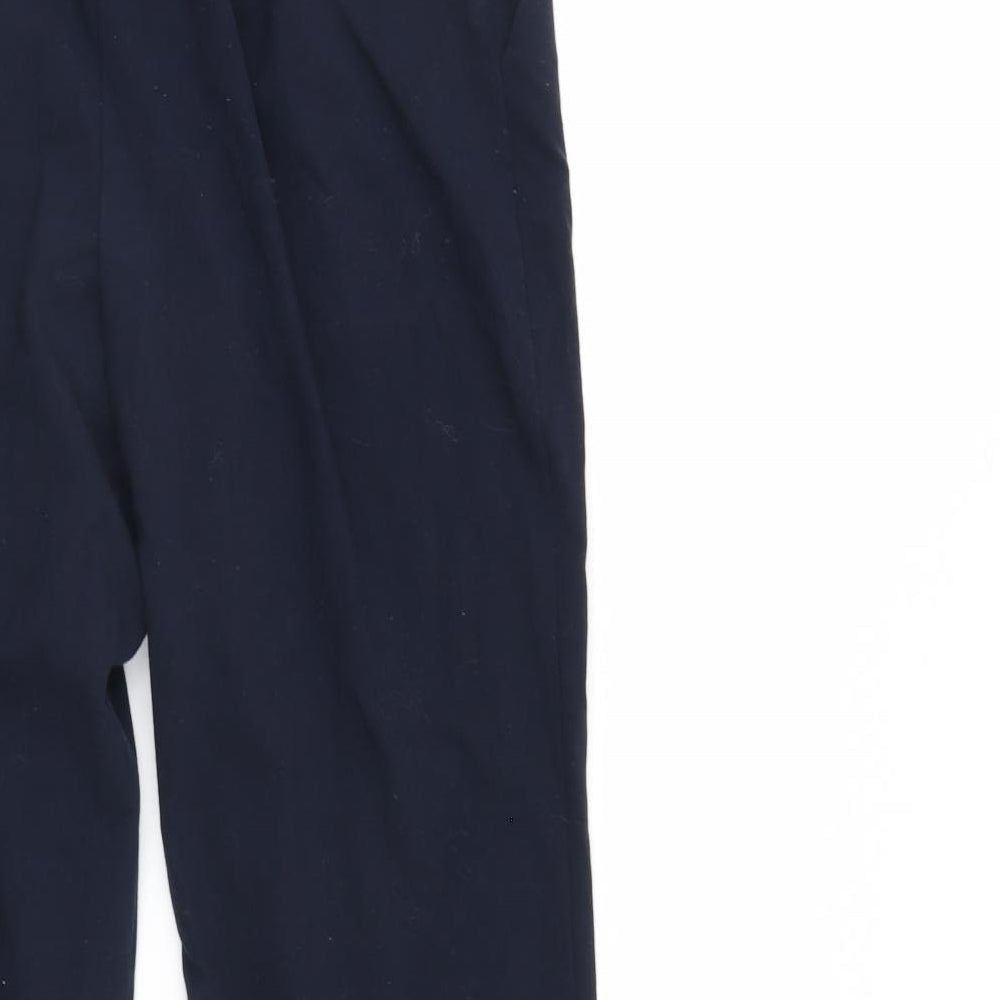 M&S Womens Blue   Trousers  Size 10 L27 in