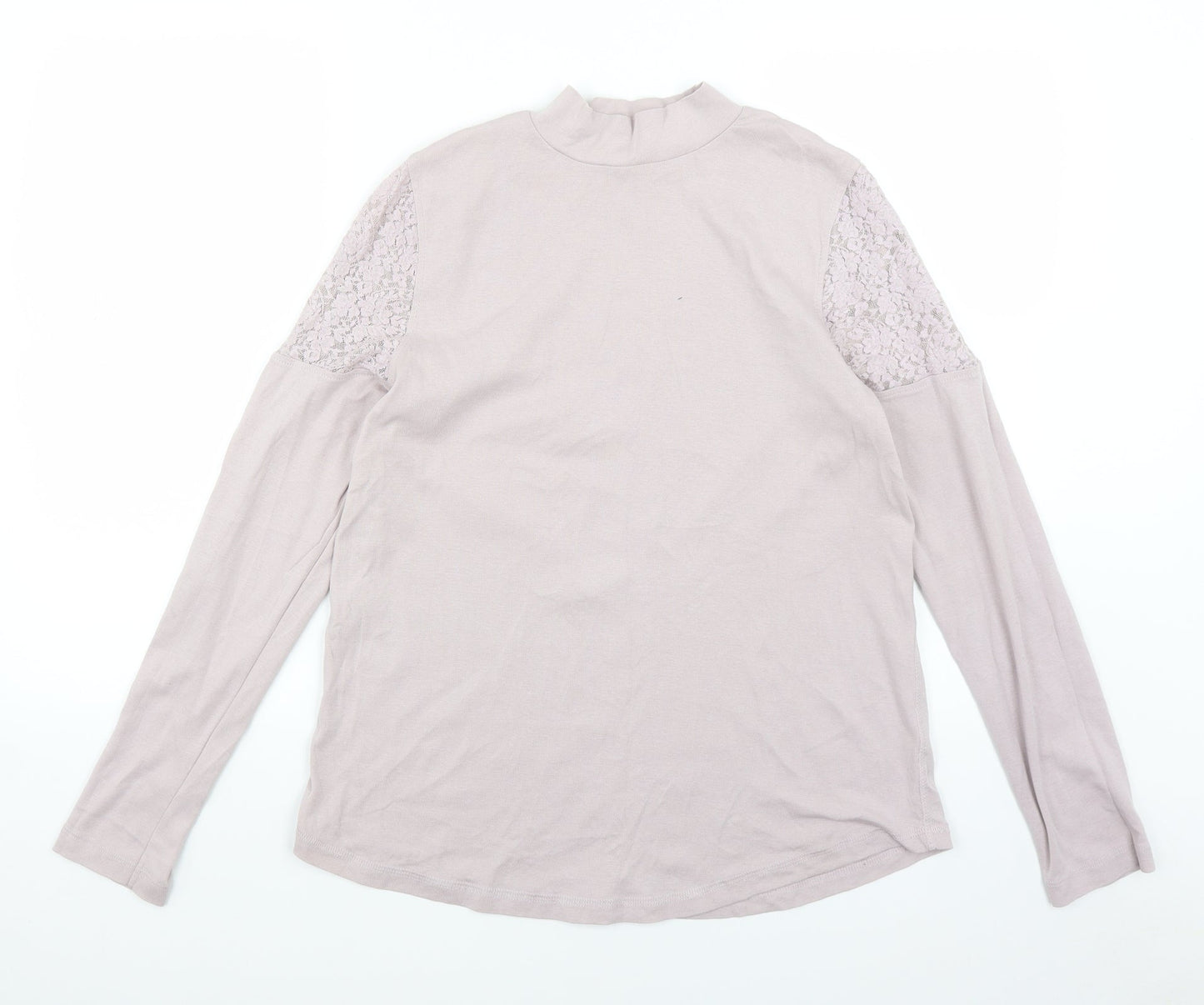 Womens UK Size 18 NEXT Pink Basic Blouse