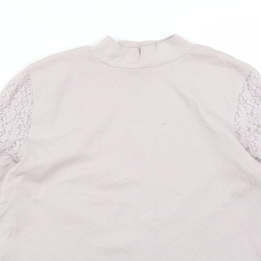 Womens UK Size 18 NEXT Pink Basic Blouse