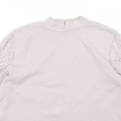 Womens UK Size 18 NEXT Pink Basic Blouse