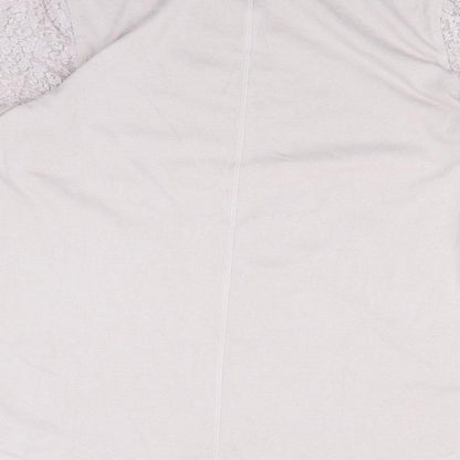 Womens UK Size 18 NEXT Pink Basic Blouse