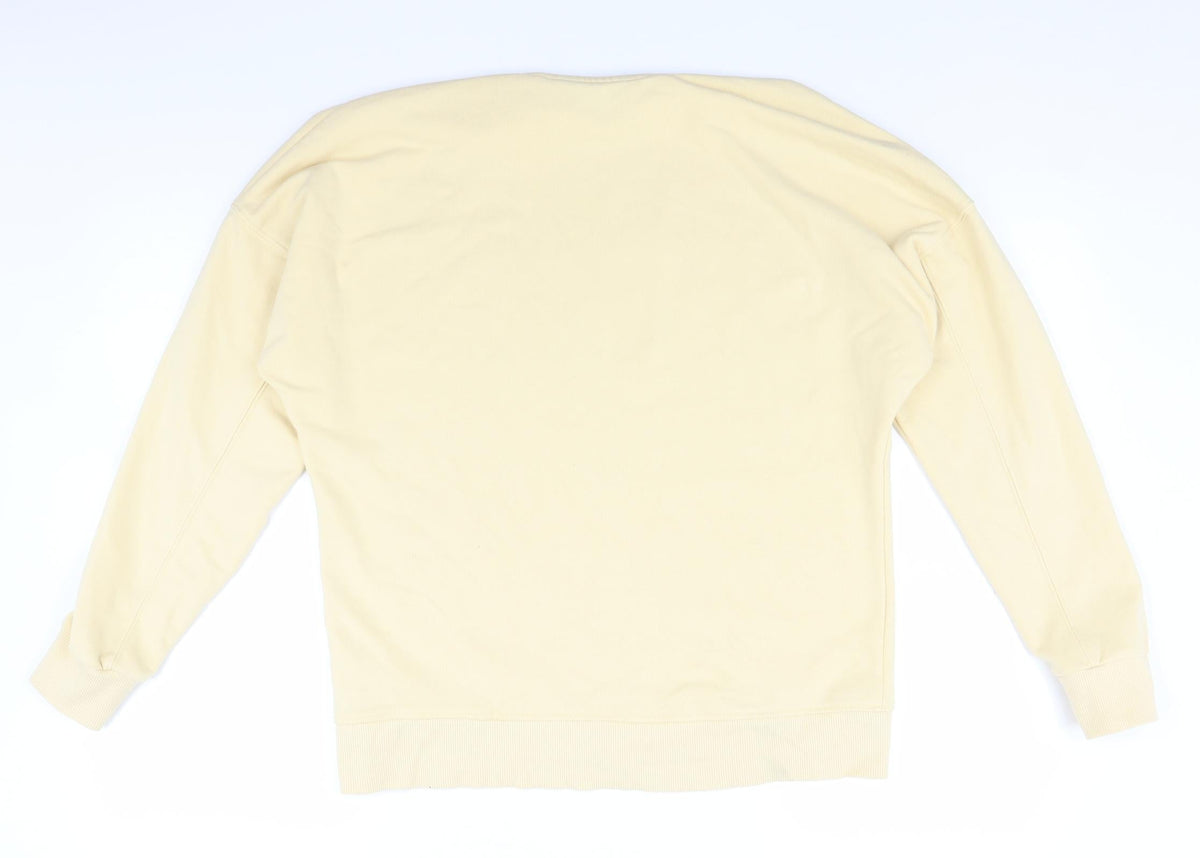 F&F Womens Yellow   Pullover Jumper Size 10