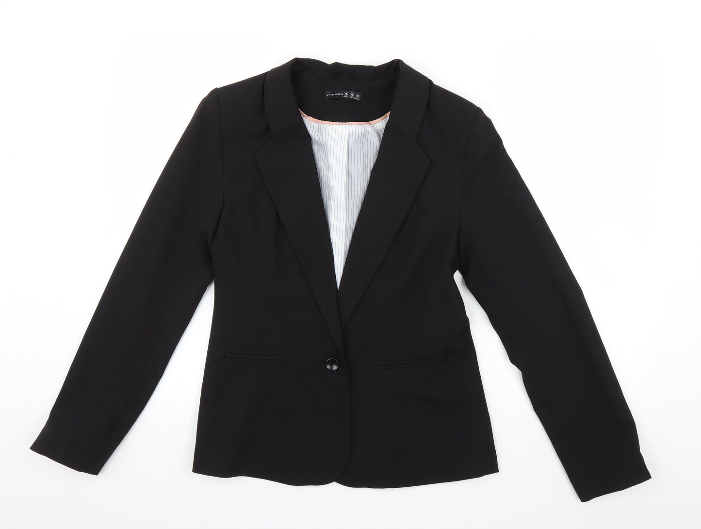 Atmosphere Womens Black   Jacket Suit Jacket Size 10