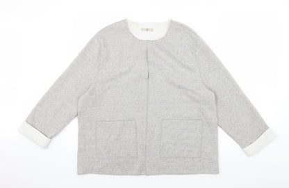 TU Womens Grey   Jacket Coatigan Size 16