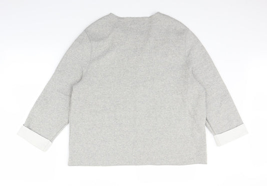 TU Womens Grey   Jacket Coatigan Size 16