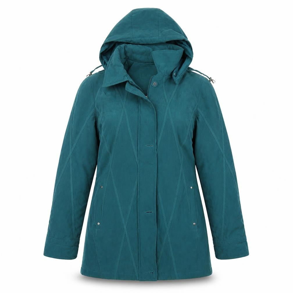 Womens UK Size M BM Black Rain Coat