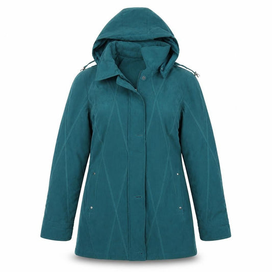 Womens UK Size M BM Black Rain Coat
