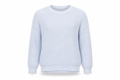 Hearts & Bows Womens Blue  Knit Pullover Jumper Size M