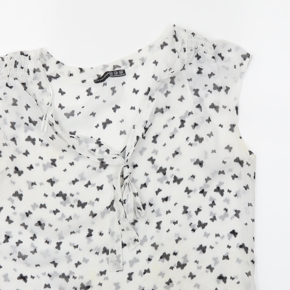 Atmosphere Womens White   Basic Blouse Size 12