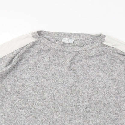 Jeff&Co Womens Grey   Pullover Jumper Size 14