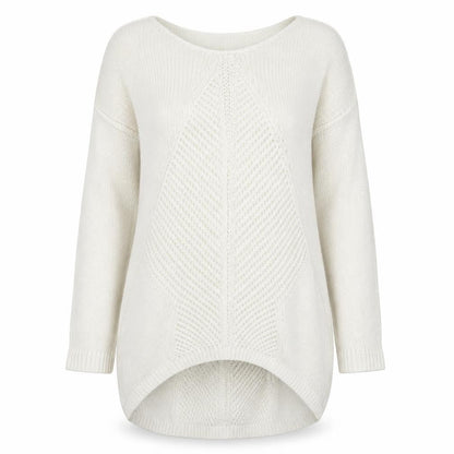 Next Womens Ivory   Tunic Jumper Size 10