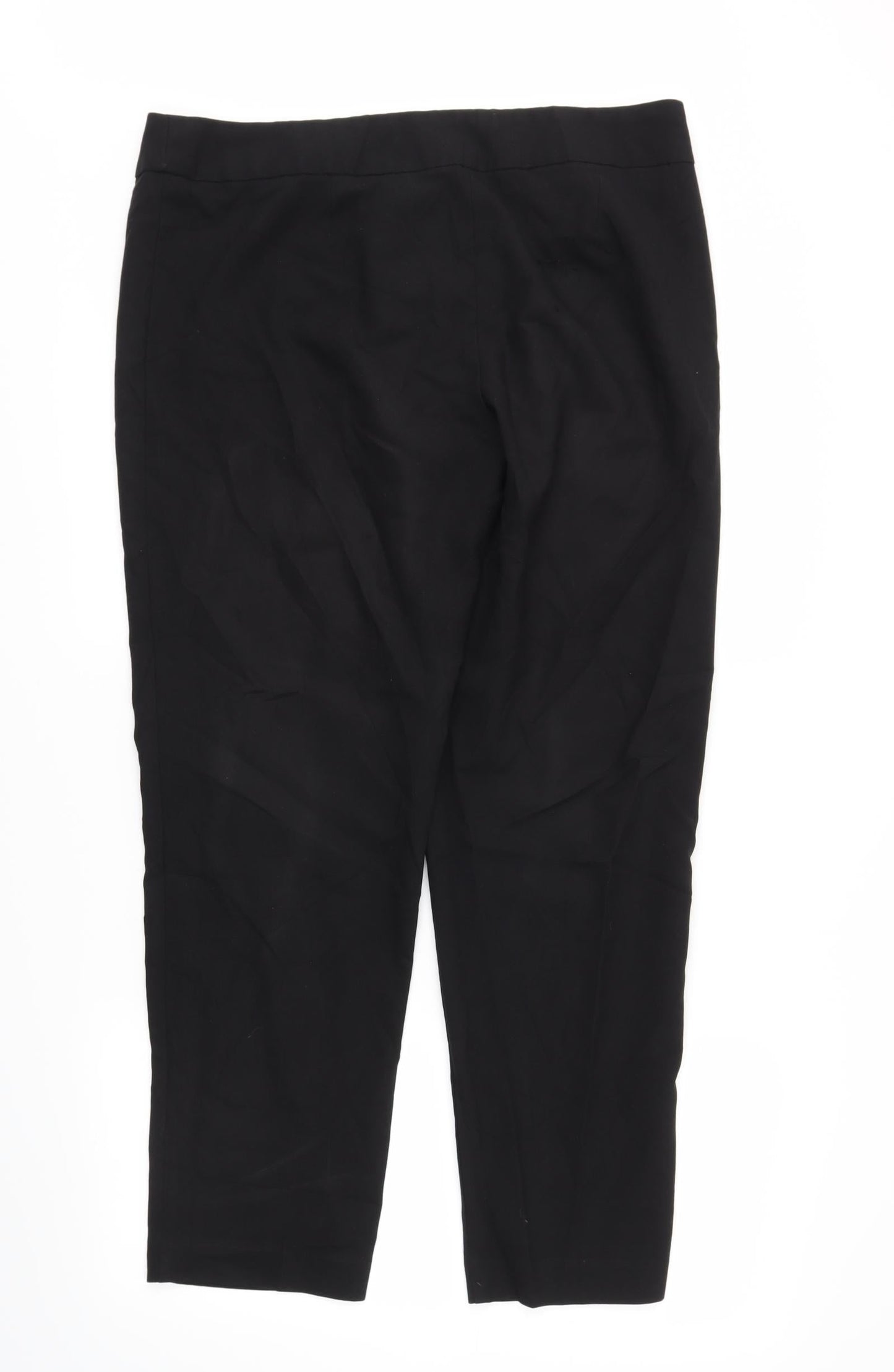 George Womens Black   Trousers  Size 16 L25 in