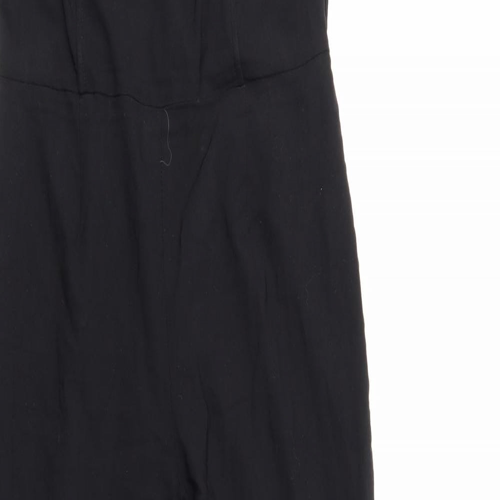 Shape FX Womens Black   Jumpsuit One-Piece Size 6 L28 in