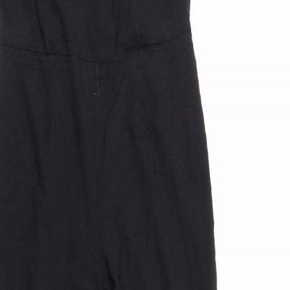 Shape FX Womens Black   Jumpsuit One-Piece Size 6 L28 in