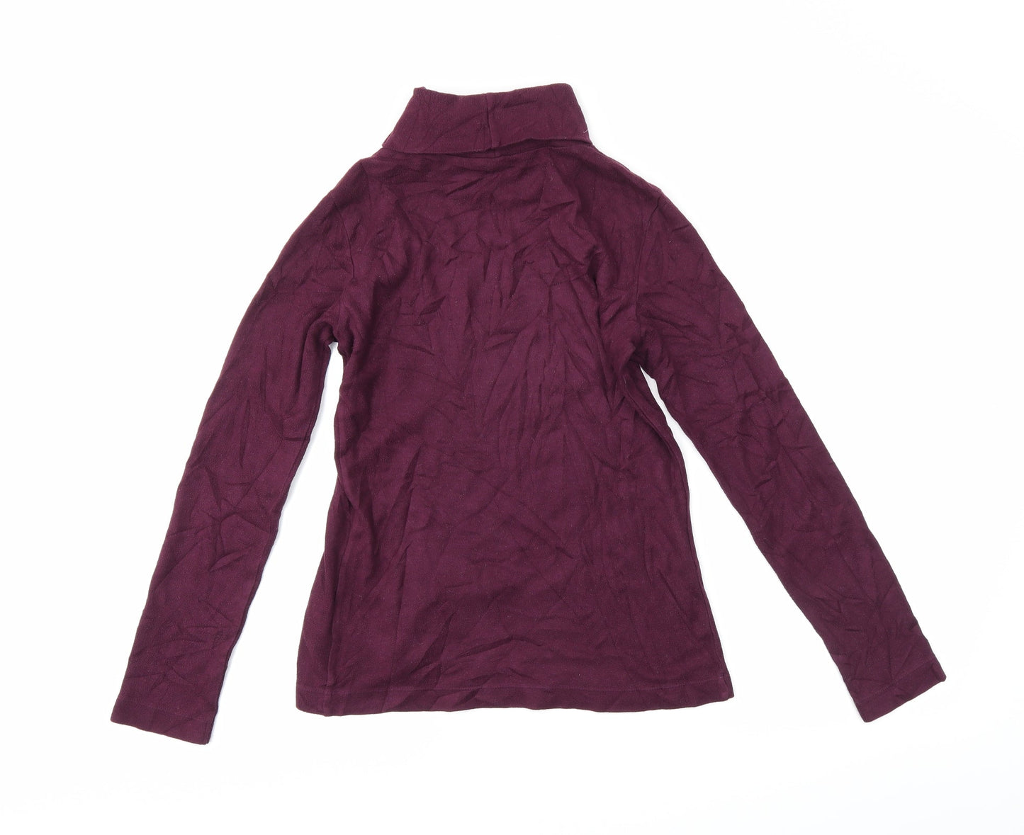 Womens UK Size XS Preworn Purple Tunic T-Shirt