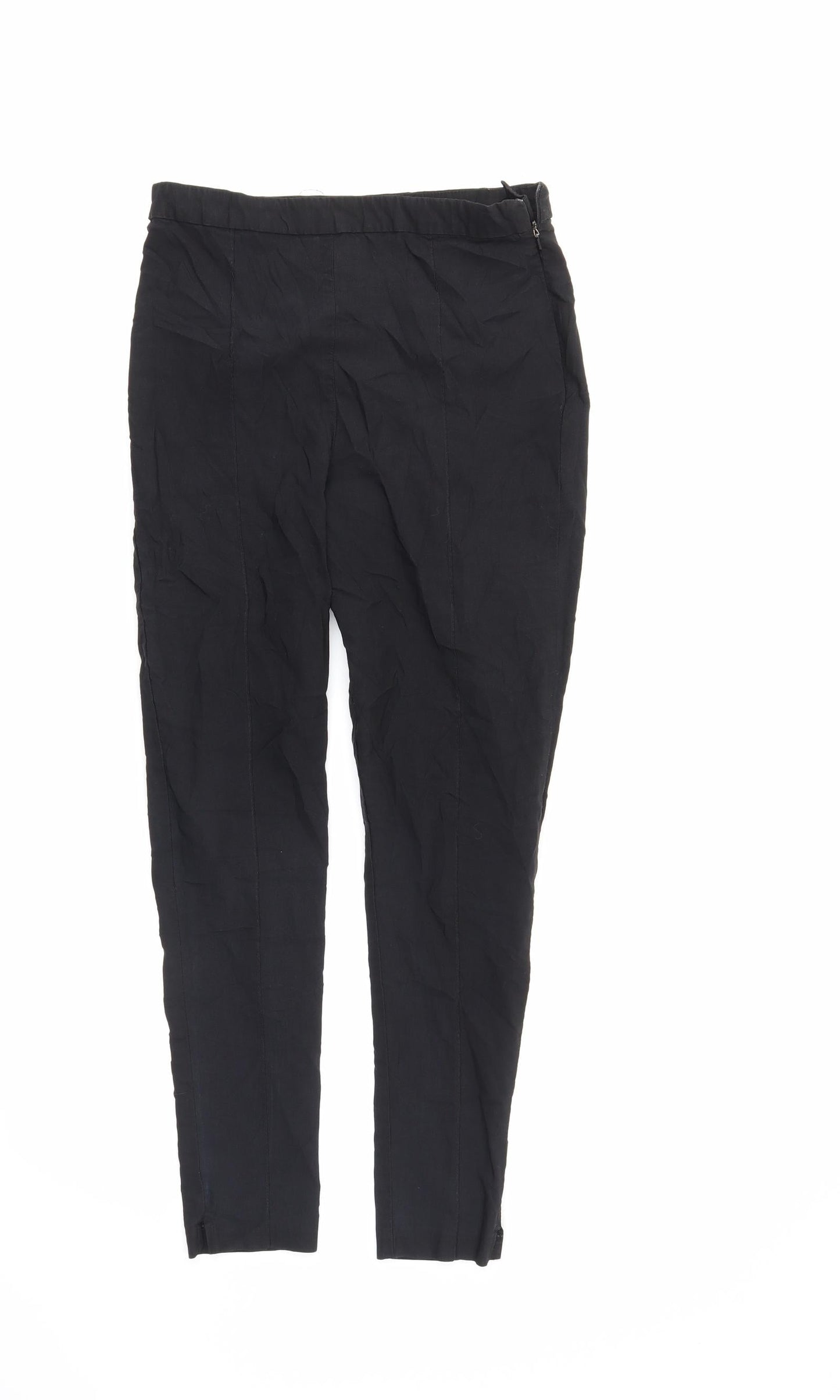 Womens UK Size 8 ASOS Regular Fit  Black Trousers