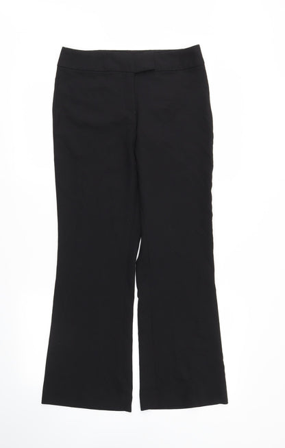 George Womens Black   Trousers  Size 8 L26 in