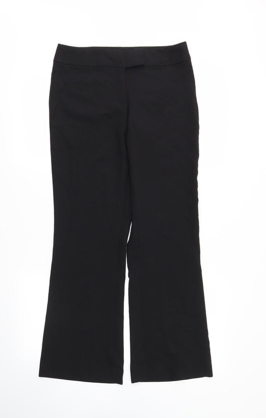 George Womens Black   Trousers  Size 8 L26 in