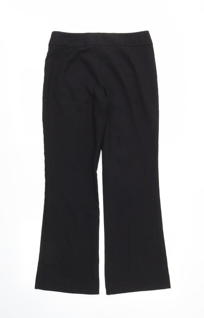 George Womens Black   Trousers  Size 8 L26 in