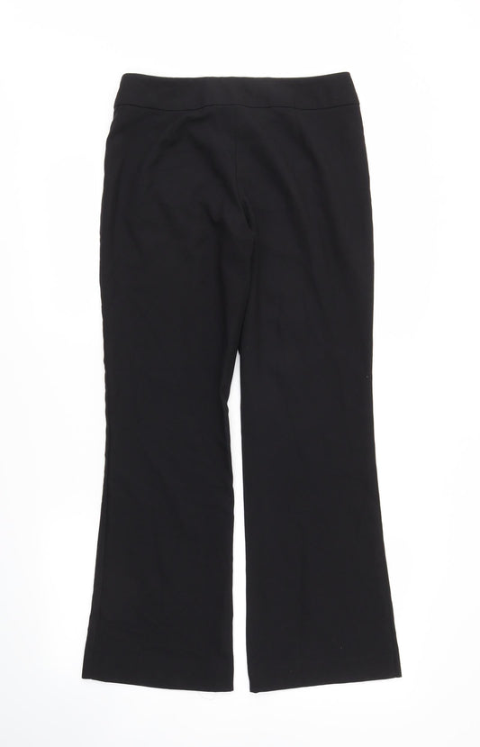 George Womens Black   Trousers  Size 8 L26 in