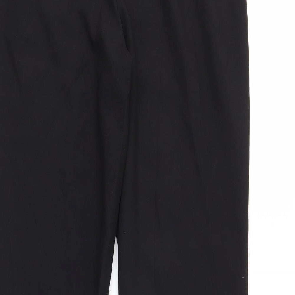 George Womens Black   Trousers  Size 8 L26 in